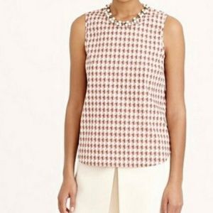 ❤️ JCrew Jet-Set Geo Shell Top Size 6